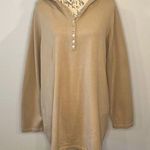Carroll Reed NWT  fine knit hooded pullover henley sweater 3X Photo 0