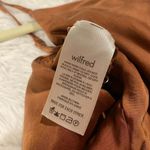 Wilfred  Only Ruched Slip Dress in Terrazzo Brown Medium Photo 6