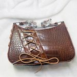 Silence + Noise  Kez Boho Laced Bag in Brown - NWT Photo 1
