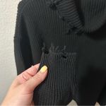 Pistola  Brandy Knit Distressed Ribbed Turtleneck Sweater XS Photo 3