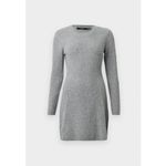 Unique spectrum Uniqlo women’s extra small gray long sleeve ribbed sweater mini dress Photo 2