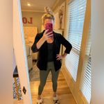 Skies Are Blue  black velvet blazer. Size small. Photo 1