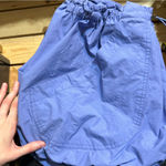 Free People Camp Out Nylon Shorts in Blue Fizz Size XS Photo 3