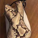  CHRISTIE CARRYALL WITH SNAKE EMBOSSED LEATHER TRIM (COACH F57507) MEDUIM Photo 6