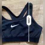 Nike Women’s Sz S Black Pro Classic Medium Support Sports Bra Photo 11