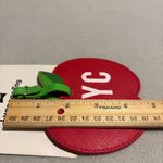 Typo NYC Luggage Tag for Bags or Suitcase Red Apple Photo 3