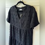 Yekaty NWT Women’s Swimsuit Coverup Dots Suit Swimwear Beach Dress Size Small Black Photo 2