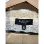 Talbots Beige Plaid Wool Alpaca Mohair Blazer Jacket Coat Women Sz 10 Preppy Photo 4