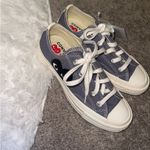 Comme des Garçons  PLAY X Chuck 70 Low 'Steel Gray' Photo 1
