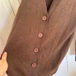 Camila Coelho  taupe brown long cardigan size medium Photo 2