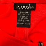 Stoosh || Coral long sleeve zipper up top with ruffled bottom Photo 3