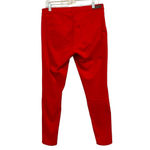 AG Adriano Goldschmied The Abbey Ankle Women 29R Red Pant Novelty Classic Midris Photo 1