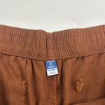 Old Navy TALL  Precious Earth Brown Linen Blend Wide Leg Lounge Pant XXLT Photo 3