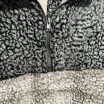 Thread + Supply Sherpa Color Block Quarter Zip Sweater Oversized XS Gray Photo 2