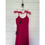 Lulus Women’s Small Hot Pink Bow What a Gift Dress New Photo 6