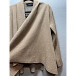 ZARA  Knit Waterfall Tan Open Cardigan Size Small New With Tags Photo 2