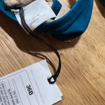 Shade & Shore  Women's Teal Blue Ruffle Bralette Bikini Top - Size 36B - NWT Photo 1