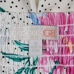 GB Style GB7184PRE Floral Smocked Cutout‎ Dress White Pink Orange Blue Size S Photo 6