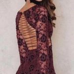 For Love & Lemons 💕💕 Jolene Lace Up Mini Dress XS Photo 1