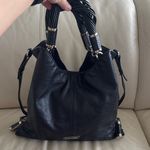 Michael Kors  Women’s Black Slouchy Leather Boho Handle Purse Bag Photo 0