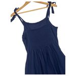 Tommy Bahama Jumpsuit Womens Small Blue Linen Tie Shoulder Coastal Cottage Boho Photo 10