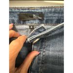 1822 Denim  Carpenter Jeans Cropped Utility Pockets‎ Blue Denim Size 8 Photo 2