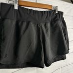 Salomon Womens Elevate Black Running Activewear Hiking Shorts size XL Active Dry Photo 2
