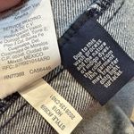 Madewell size 6 Denim Raw-Him Mini Wrap Skirt Photo 7