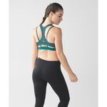 Lululemon Splendour Bra Size 6 Flashback Static Seamist Forage Teal Workout Photo 10
