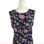 Lucky Brand  Floral Batik Print A-Line Maxi Dress SZ Large Bohemian Summer Beach Photo 12