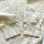 American Eagle  Outfitters Gray V-Neck hoodie with Floral Embroidery Photo 10