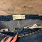 Abercrombie & Fitch  Dark Wash High Rise Cutoff Short Photo 2