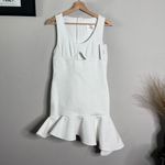 NEW Dodiee Dress Anne‎ Sculpt Knit Mini Dress White Size S Photo 1