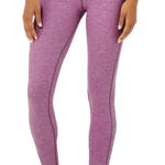 Alo Yoga  High Waist Lounge AloSoft Electric Violet Heather‎ Legging Size XS Yoga Photo 0