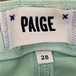 Paige  Mint Colored Jeans Photo 1