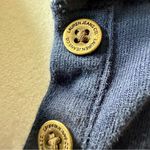 Ralph Lauren Lauren Navy and White Striped Tee Shirt Dress Drawstring Preppy Photo 4