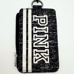 PINK - Victoria's Secret Victoria’s Secret PINK ID holder wallet lanyard lime green heathered gray Photo 0