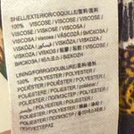 Desigual  Floral Shift Dress 3/4 sleeves black mini Boho size small (38) Photo 8