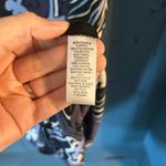 Loft  Floral Sleeveless Top - Purple, Black and White. Women’s Sz Small Photo 6