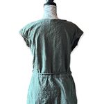 Roxy Womens Green Size M Junior Surplice lace Crochet Drawstring Romper v neck Photo 3