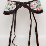 Victoria's Secret Victoria’s Secret Garter Belt XS/S Black Lace Floral Boudoir Lingerie NWT Sexy Photo 0