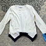 Vintage Savion Knit Skirt Set White Black 12 Photo 1