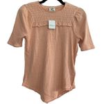 Free People NWT‎ -  Care Red Delicious T-Shirt Top in Sunset Peach Orange Size XS Photo 6