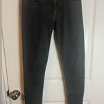 Levi's Stretchy Legging Jeans Metallic Gold Glitter Black Denim Grunge Sz 11/30 Photo 3