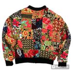 Urban Outfitters Silence + Noise Eve Patch Retro Oversized Bomber Jacket Size M Photo 2