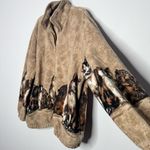Vintage cat print jacket Brown Size undefined Photo 3