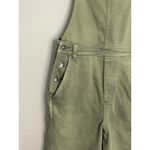Aerie Womens Olive Green Denim Overalls Jumpsuit Bib Pants Size SMALL Photo 5