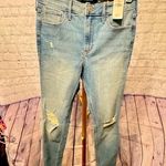 Hollister  High Rise Super Skinny Jeans Distressed NWT 27x27 or 5 Short Photo 0
