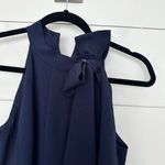 Vince Camuto Women’s 0 Navy Blue Bow Fit and Flare Dress Photo 1