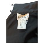 Nicole Miller  Elegant Black Lace Satin Blouse Photo 1